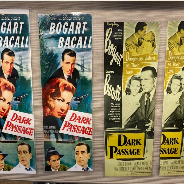 Marque-pages classiques Hollywood Bogie et Bacall