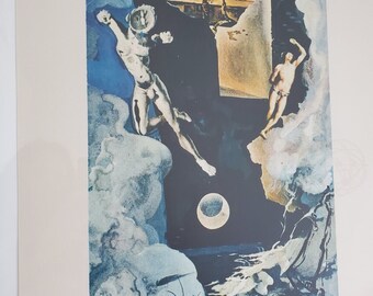 DALI  TOWER 美品 Salvador Dali ' the Tower' Tarot Cards Lithograph Signed W/ COA - Etsy