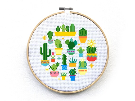 Cross Stitch Kit Beginner Embroidery Kit - Etsy