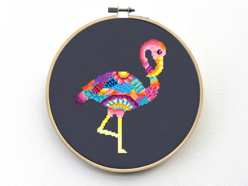 Rainbow Modern Needlepoint Beginner Mandala Animal Patterns Colorful Best Sellers Cross Stitch Patterns Set Easy Embroidery Designs