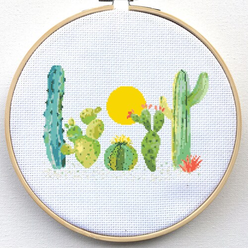 Cross Stitch Kit Mason Jar Lineup Etsy