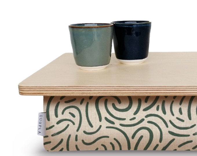 Lap Table Tray With Cushion for Laptop or TV Dinners Etsy