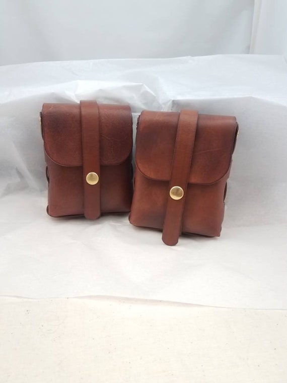 leather molle pouch