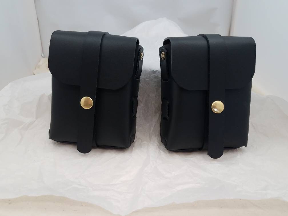 Black Leather Belt Pouch one Etsy New Zealand