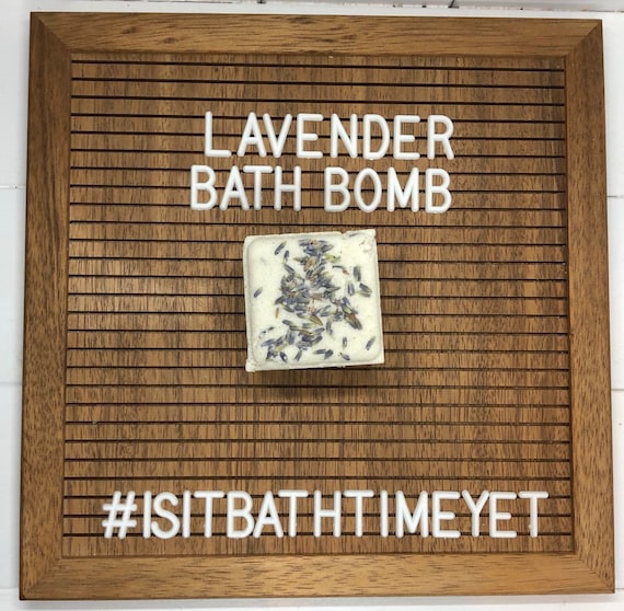 Lavender Bath Bomb//Belle bombe Lavender Bath