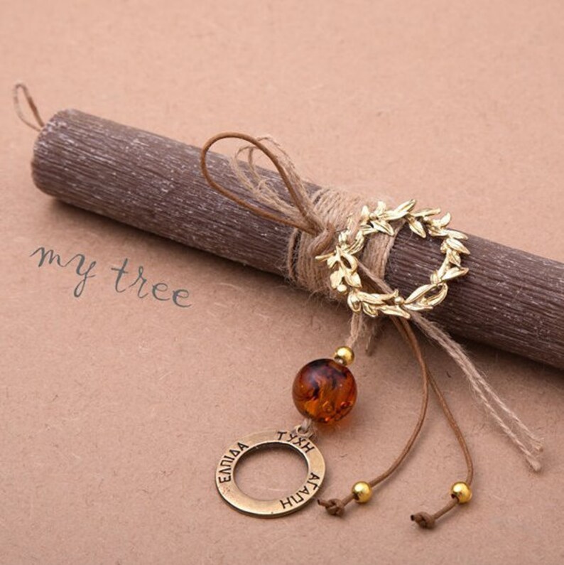 Lambada Easter Gold Wearth Easter Candle Vintage Easter Candle Etsy