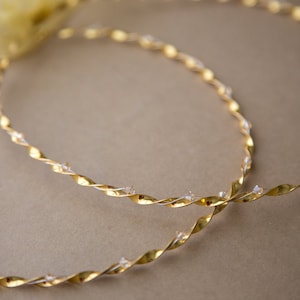 wedding crowns, stefana, gold orthodox wedding crowns, gold wedding wreaths, bridal headband, gold wedding crowns,Στέφανα γάμου
