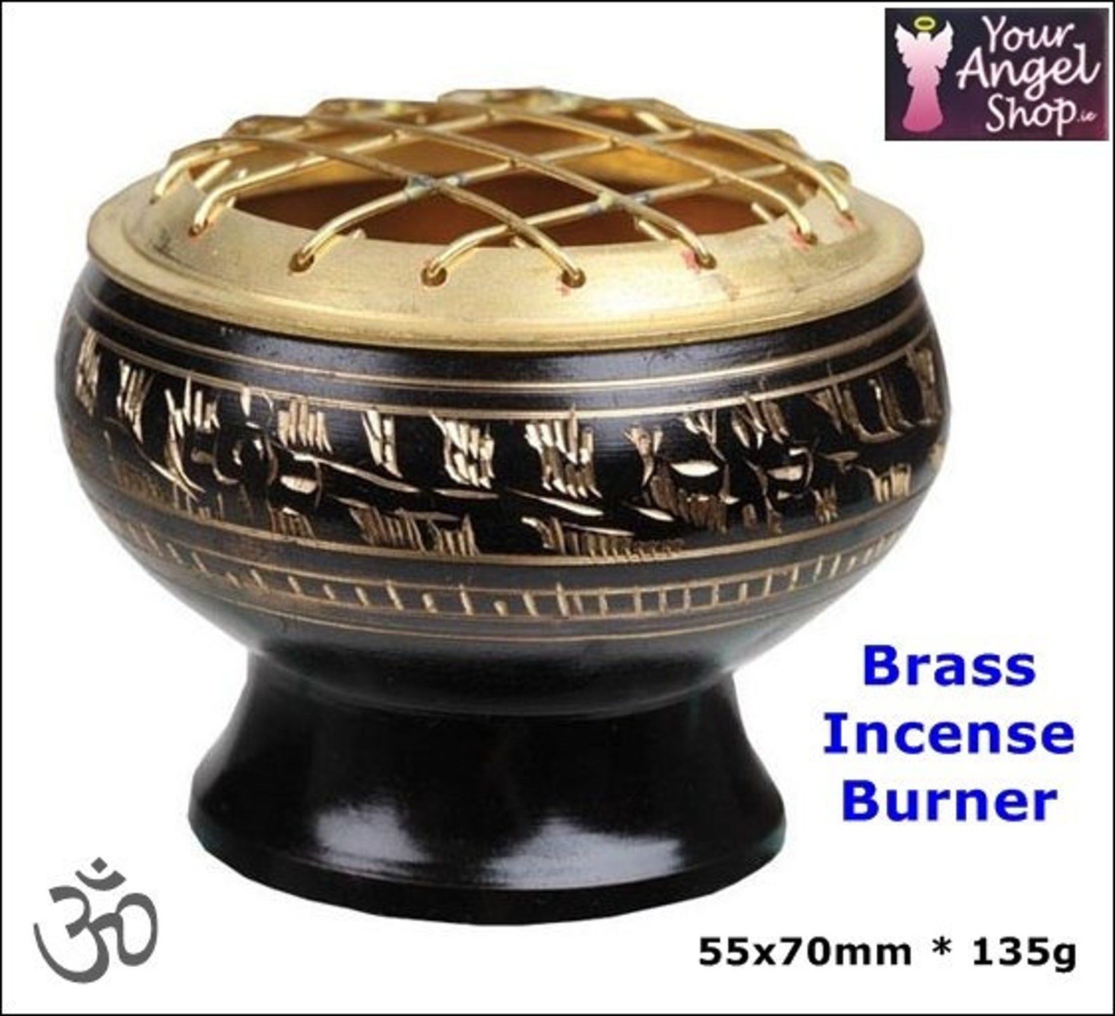 CLEARANCE Brass Resin or Powder Incense Burner for Charcoal Etsy
