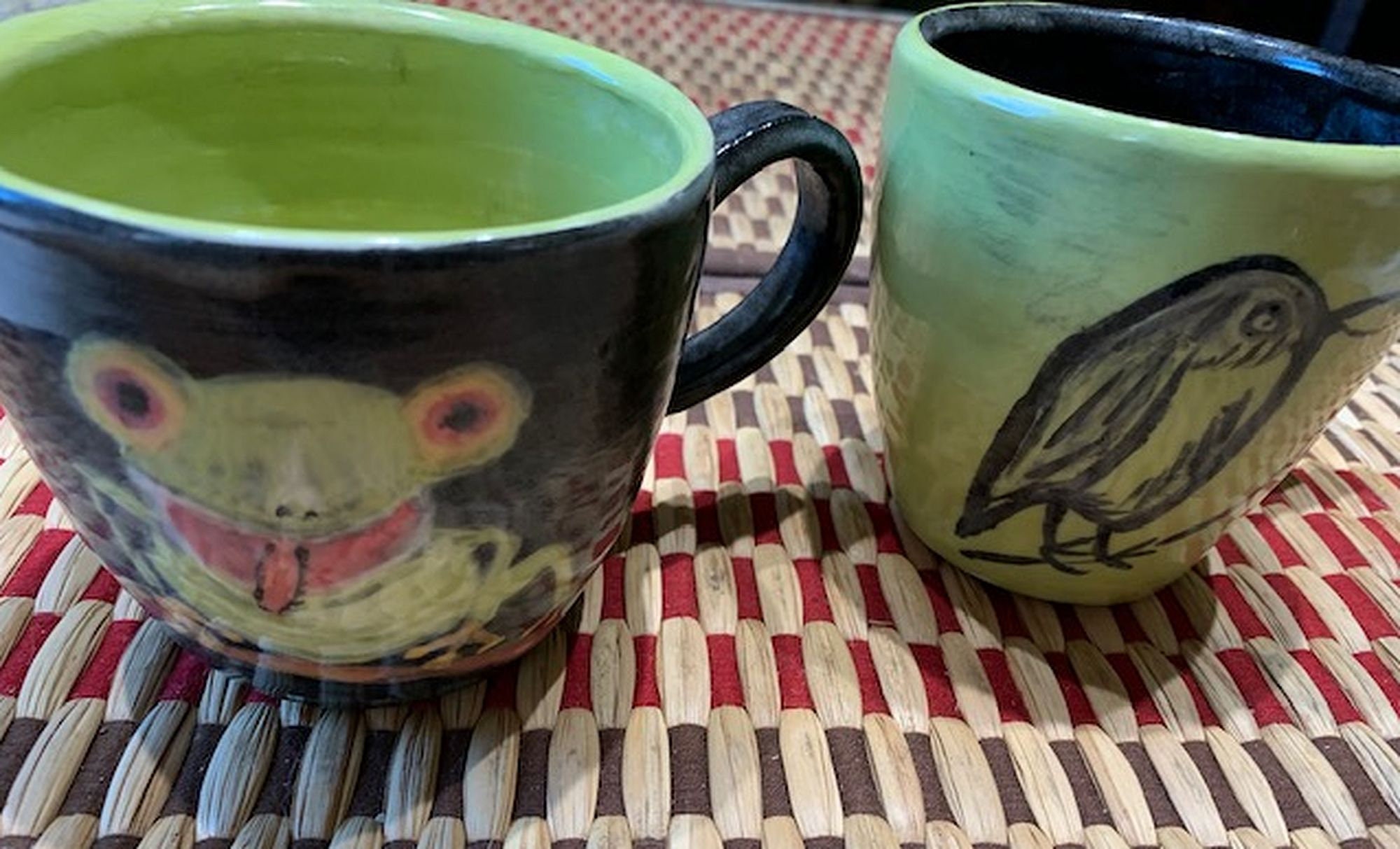Ripple Tea Infuser Mug - Blue - The Fancy Frog Boutique