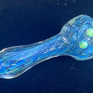 Shapely Inside Out Glass Pipe Spoon