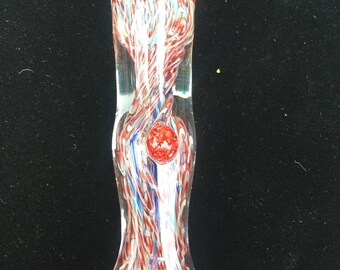 Inside Out Glass Chillum Pipe