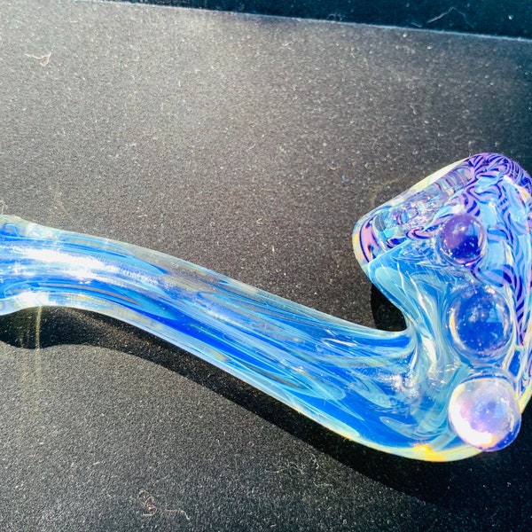 Chunky Inside Out Sherlock Style Glass Pipe