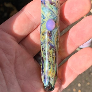 Nebulous Glass Pipe Chillum