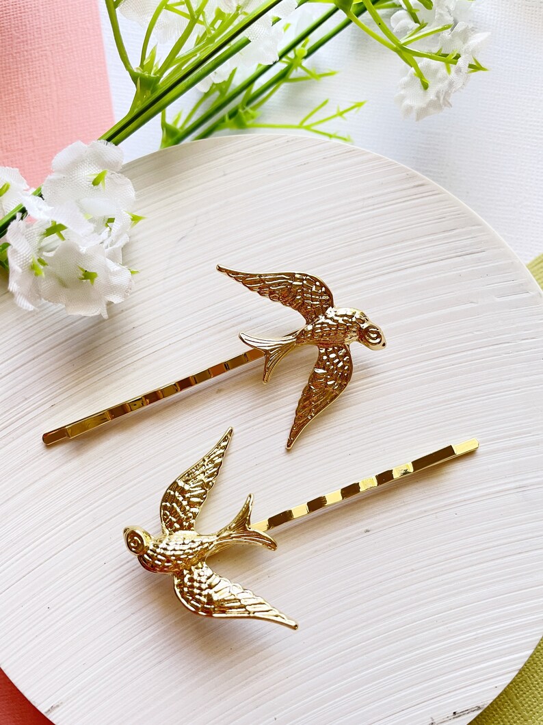2 Pack Golden Bee Hair Clips Honey Bee Hair Slides Korean Etsy Australia