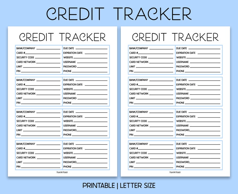 printable-credit-account-tracker-credit-card-tracker-a4-etsy