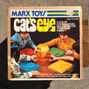 Cintage Cat's Eye Vintage Board Game by Marx Toys