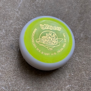The Jetsons 1991 NANCO neon yellow Yo-yo