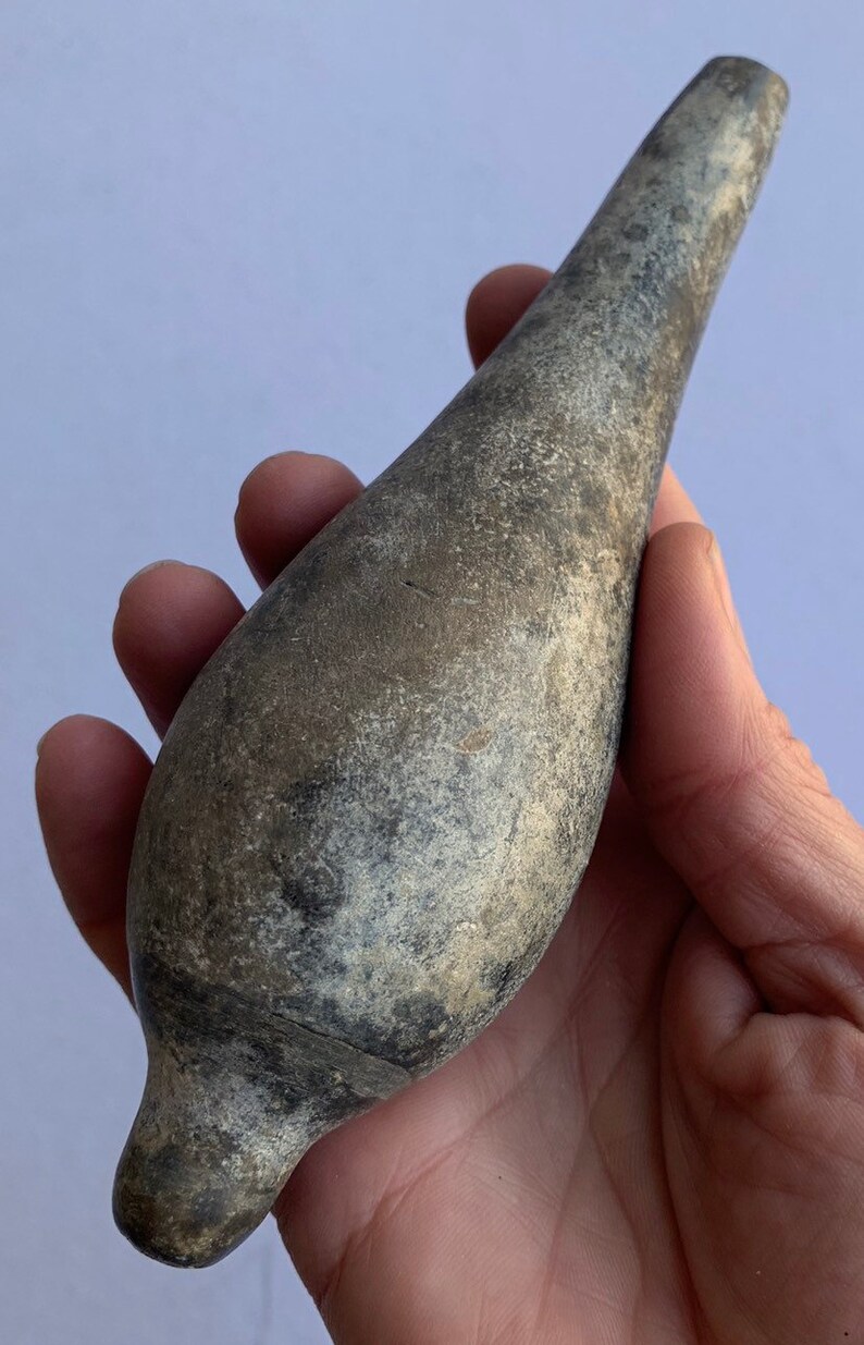 Charmstone California Yokut Plummet Chimmuri Native American Etsy