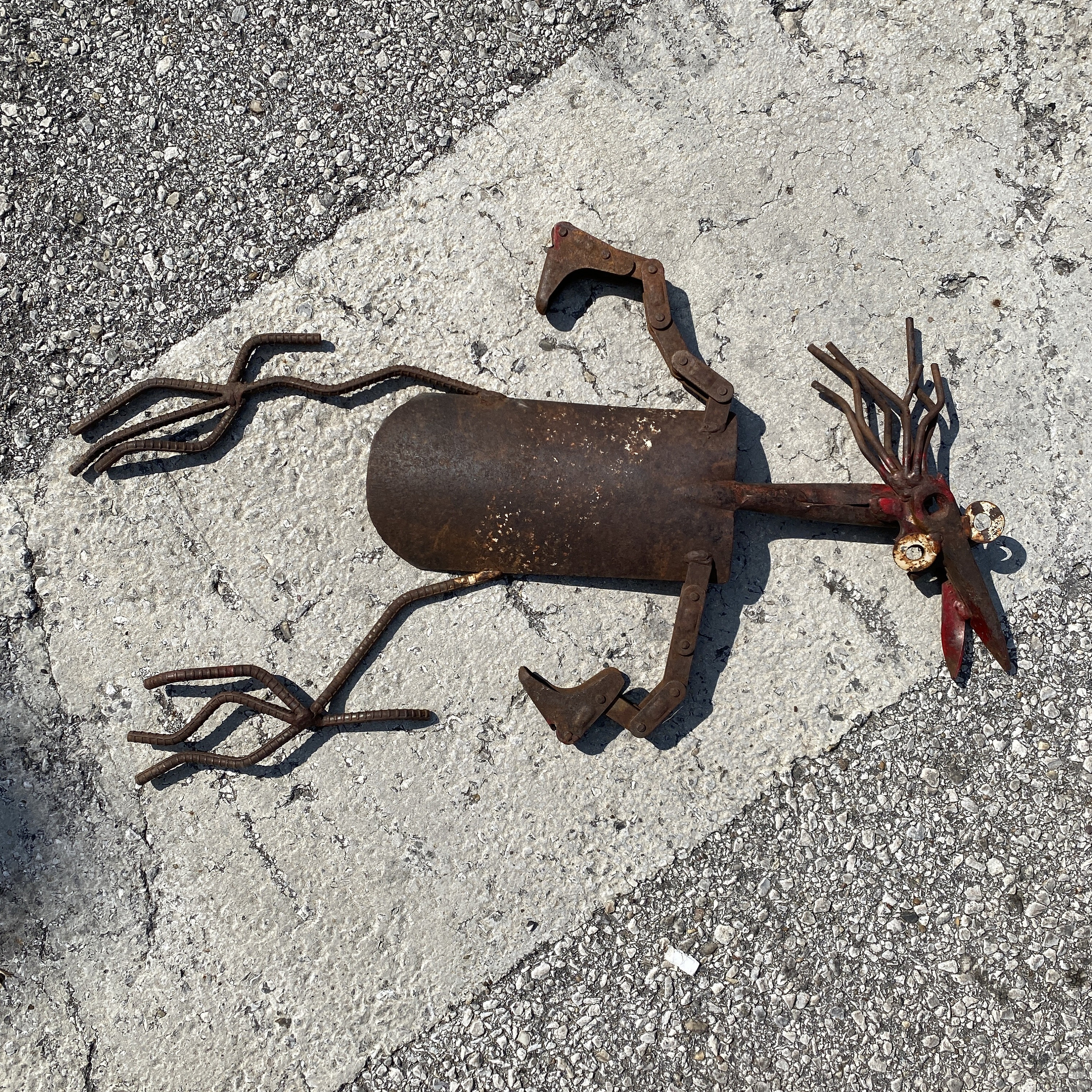 vintage-folk-art-roadkill-steel-assemblage-squashed-road-runner-etsy