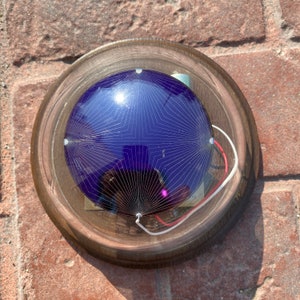 Vintage Spire Starburst solar electric cell music box rare space history