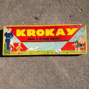 Vintage Krokay and 5 Other Transogram Company Inc. in Original Box