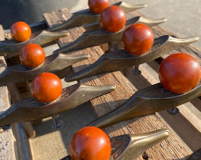 10 Art Deco Bakelite Drawer Knobs, Pulls, Handles Etsy