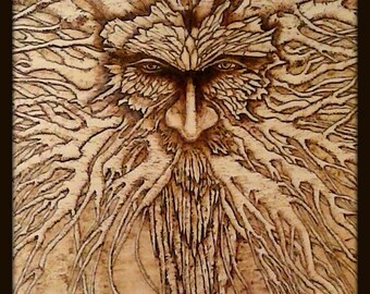Pyrography art | Etsy
