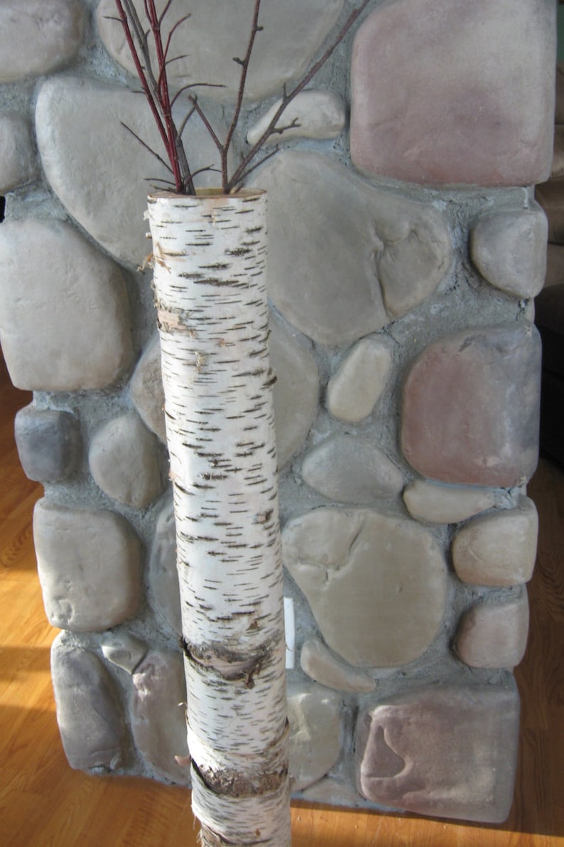 CUSTOM White Birch Floor Vases Etsy New Zealand