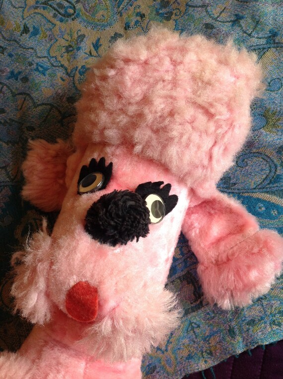 pink poodle toy