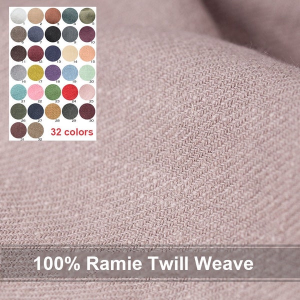Linen Twill Fabric Etsy