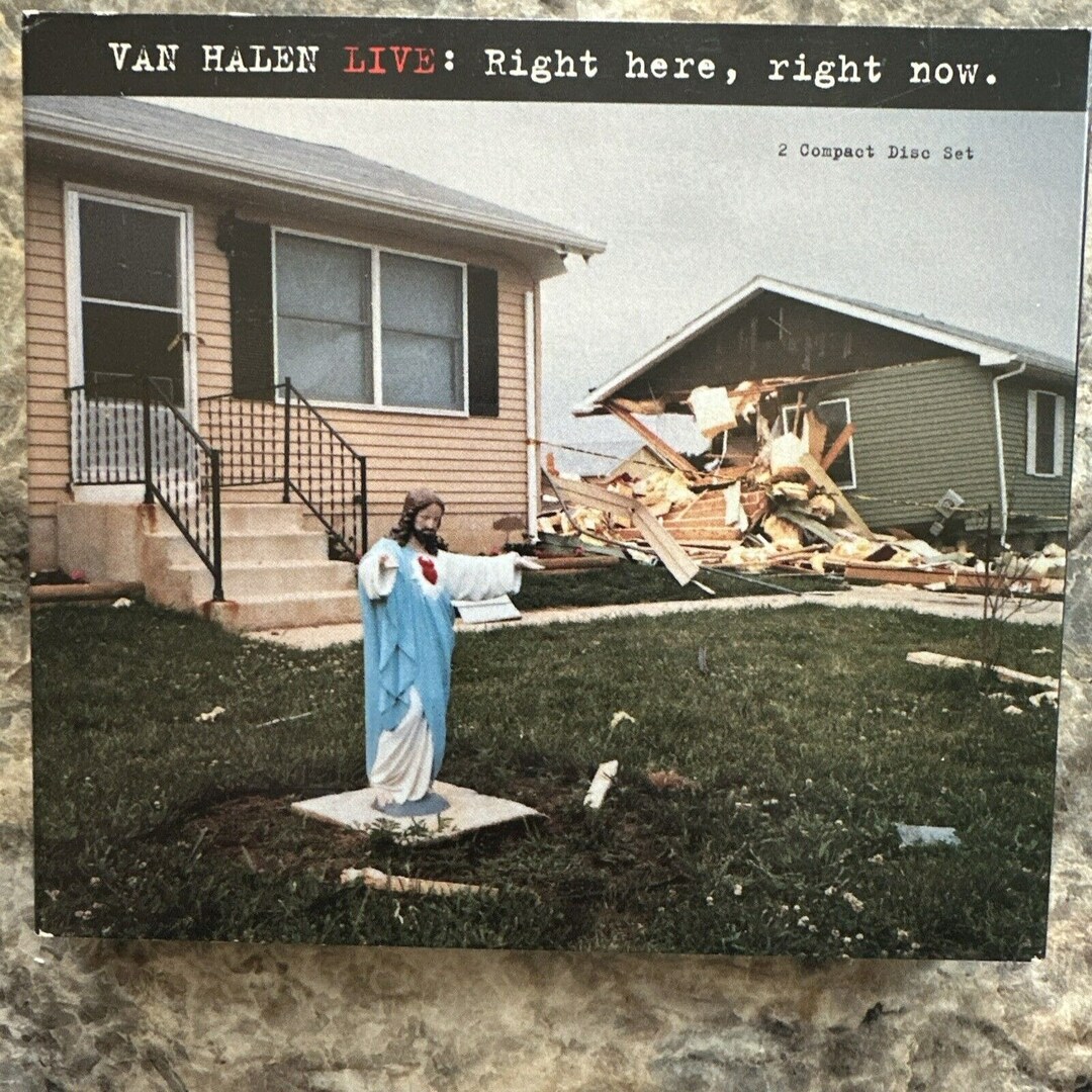 Live: Right Here Right Now by Van Halen (CD, 1993) - Etsy