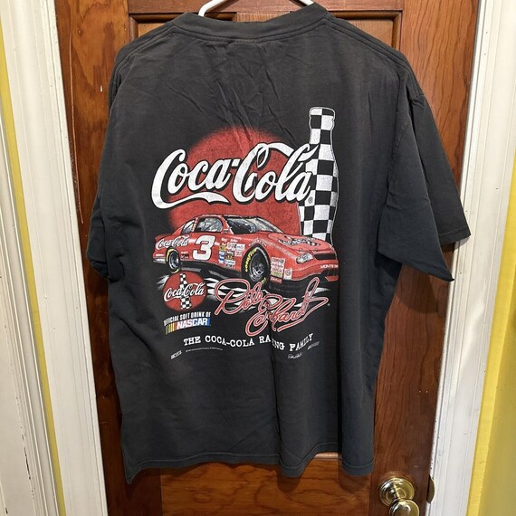 Vintage Dale Earnhardt Coca Cola T Shirt Size XL … - image 4