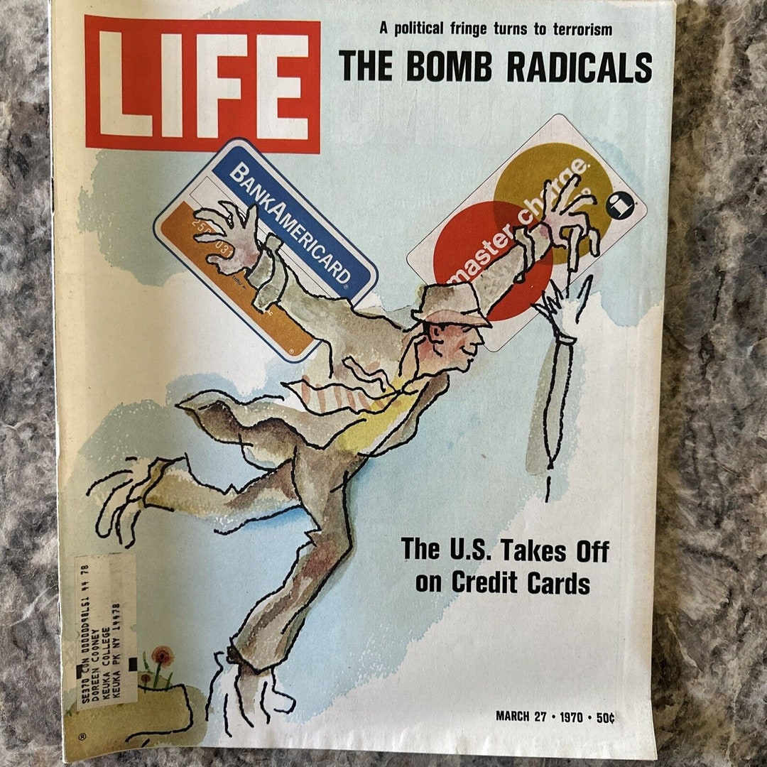 Life Magazine March 27, 1970 the Bomb Radicals the U.S. Take off on ...