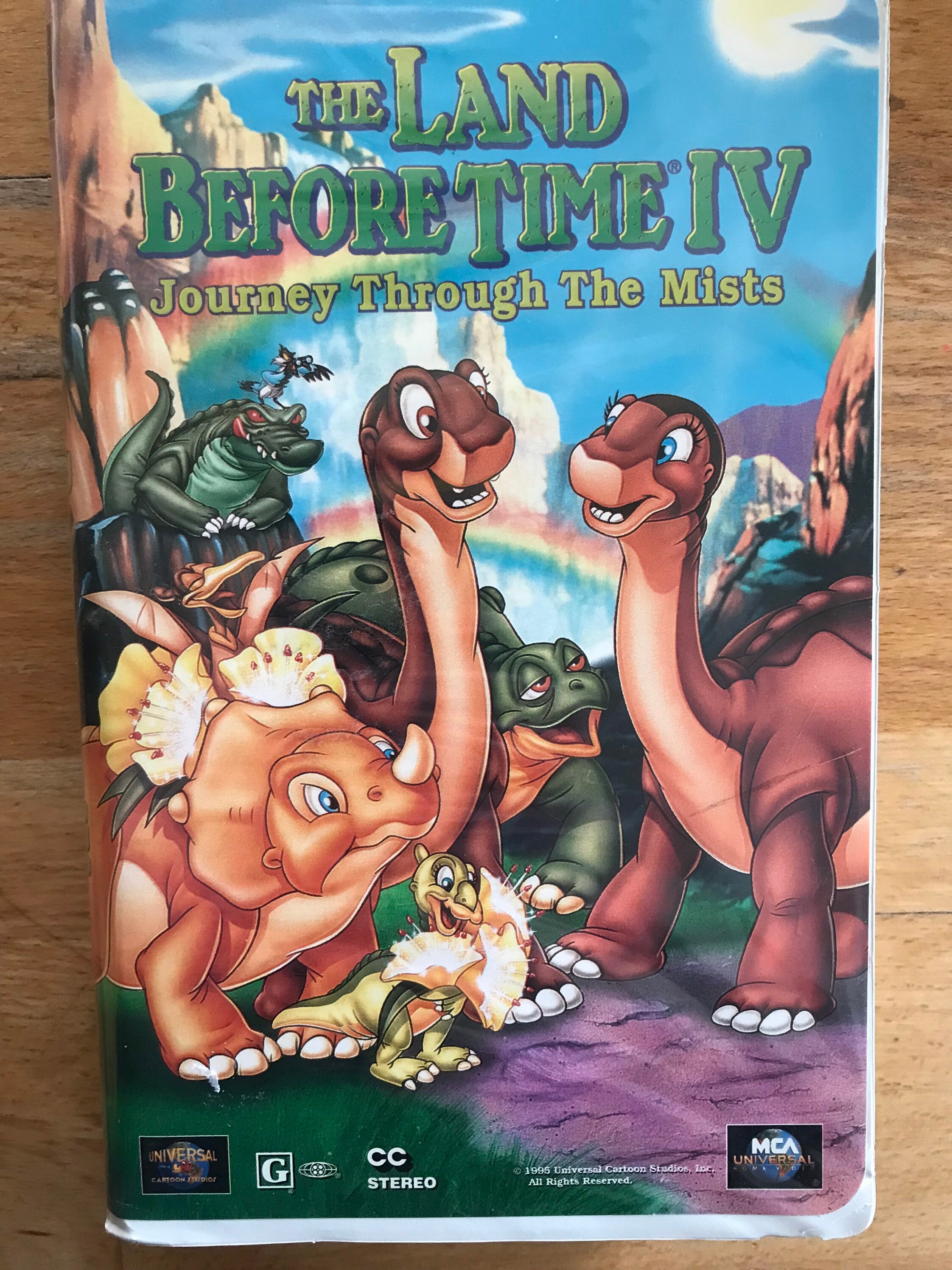 The Land Before Time Iv Journey Through The Mists 1996 The Land Before Time IV Journey Through the Mists 1995 - Etsy