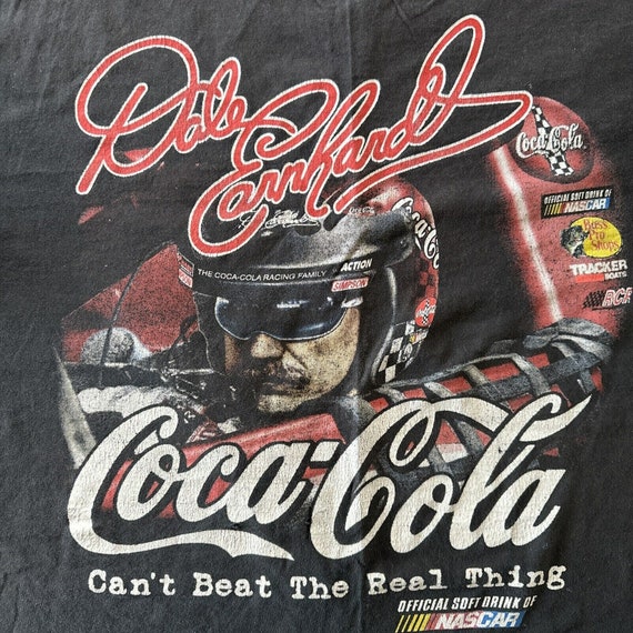 Vintage Dale Earnhardt Coca Cola T Shirt Size XL … - image 1