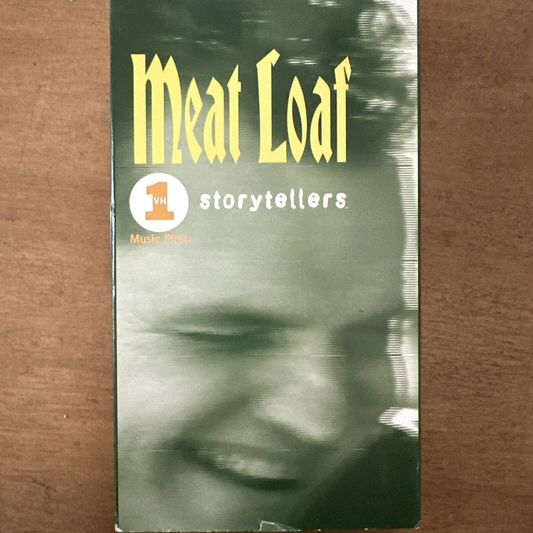 VH1 Storytellers by Meat Loaf VHS Nov1999 Beyond Records Etsy