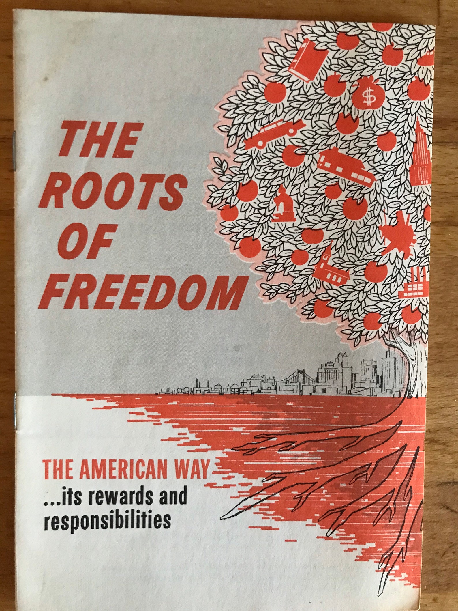 The Roots of Freedom the American Way....its Rewards and - Etsy