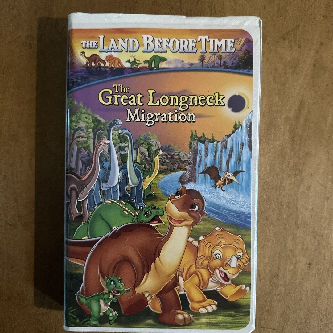 The Land Before Time X: the Great Longneck Migration VHS, 2003 - Etsy - The Land Before Time X The Great Longneck Migration 2003