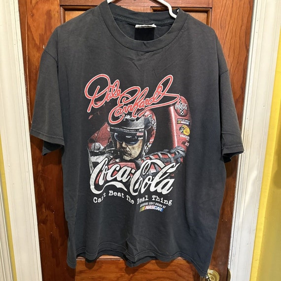 Vintage Dale Earnhardt Coca Cola T Shirt Size XL … - image 3