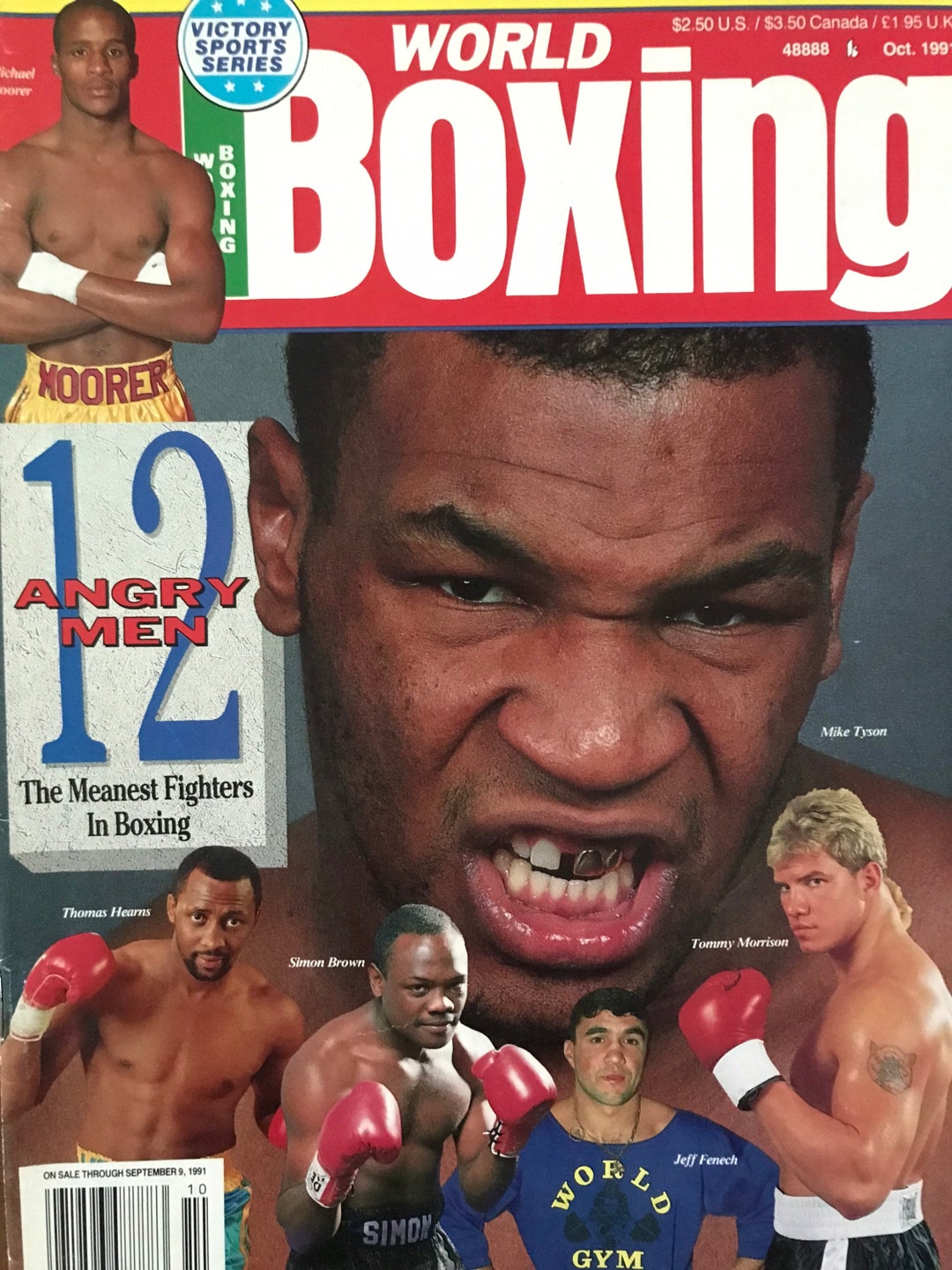 World Boxing Magazine October 1991 Etsy