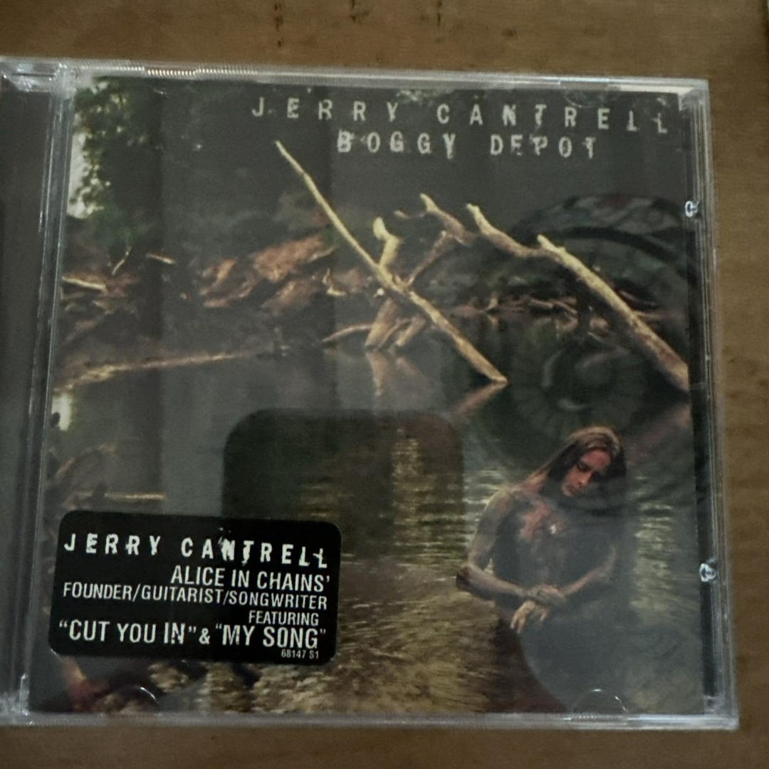 T-shirt Noir Jerry Cantrell Boggy Depot - Tailles Du S Au 5XL - Fabriqué Aux USA