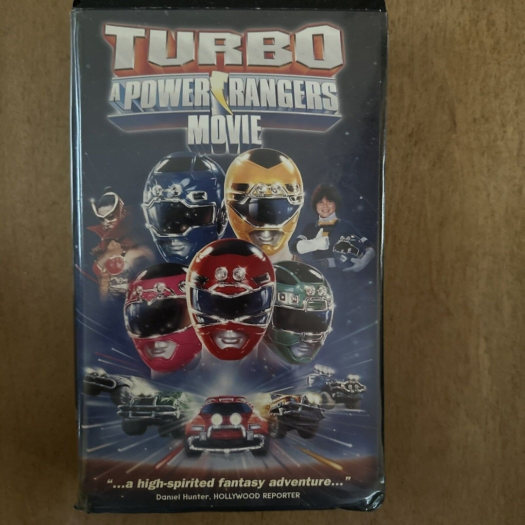 Turbo A Power Rangers Movie VHS, 1997 Etsy