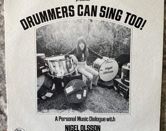 Nigel Olson Drummers Can Sing Too LP 1975