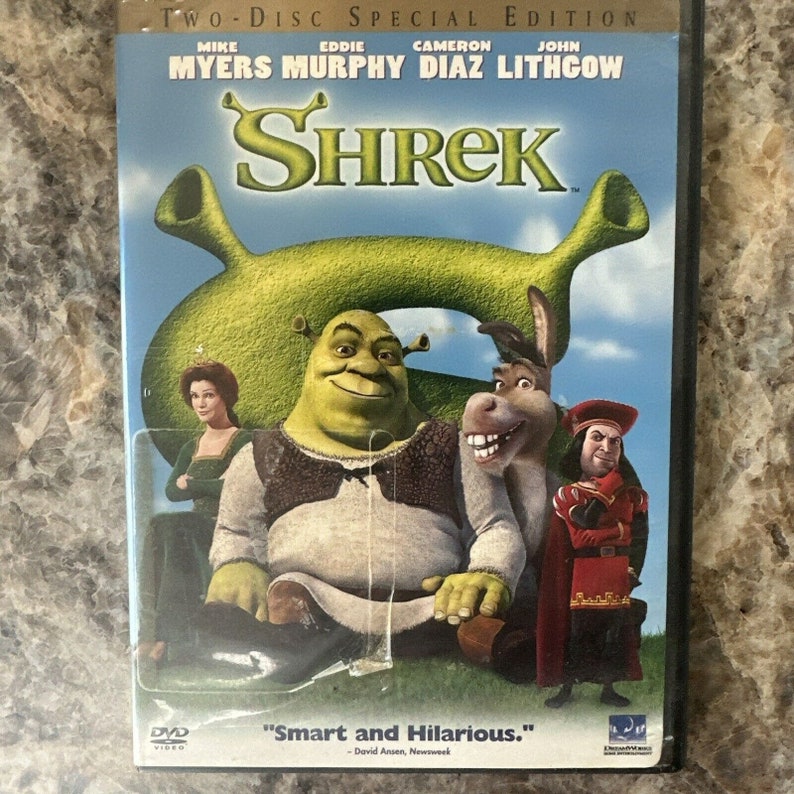 Shrek (DVD, 2001, 2-disc Set, Special Edition) - Etsy