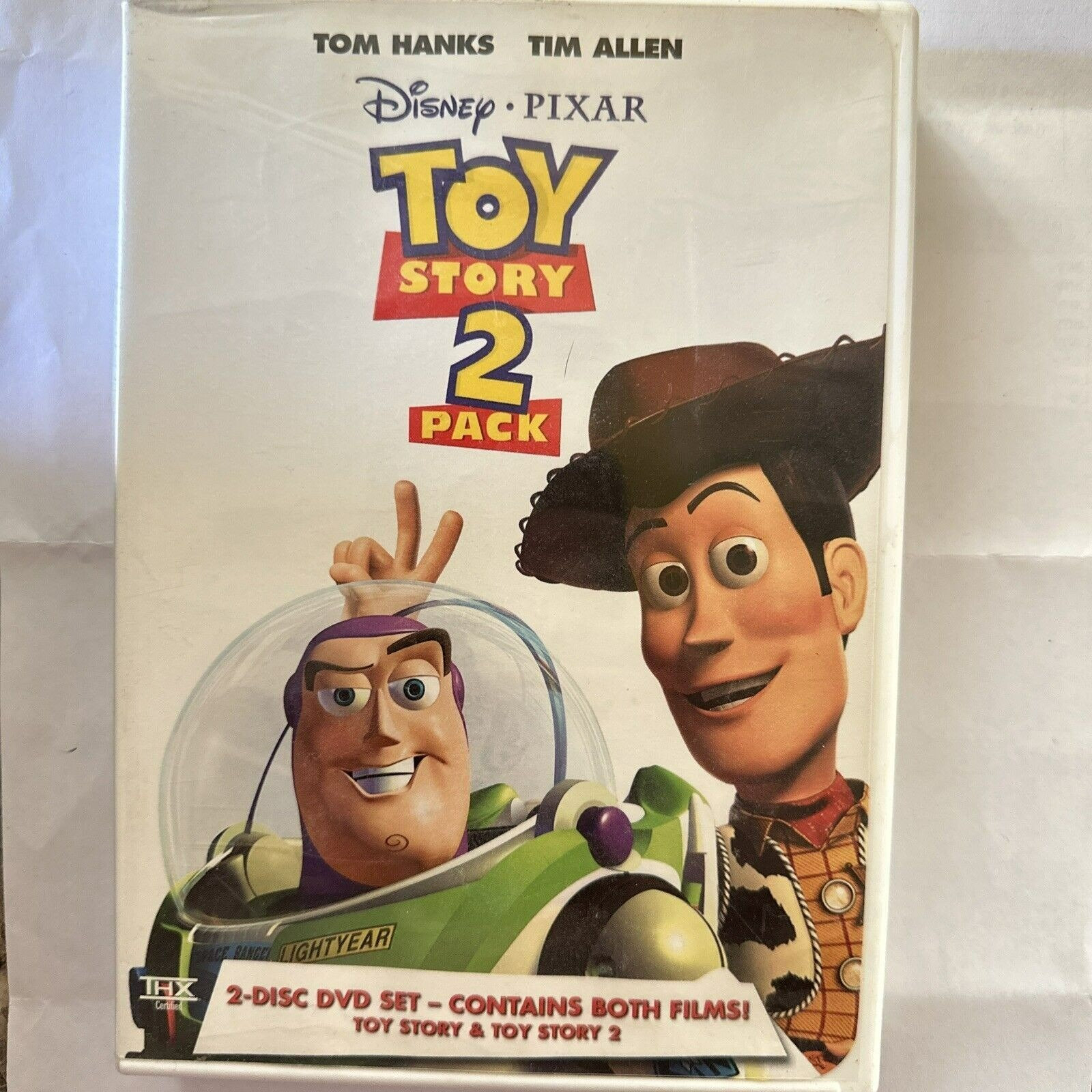 5) Disney Pixar Toy Story Children's DVD Lot: Toy Story 1-3 + Lightyear  (NEW)