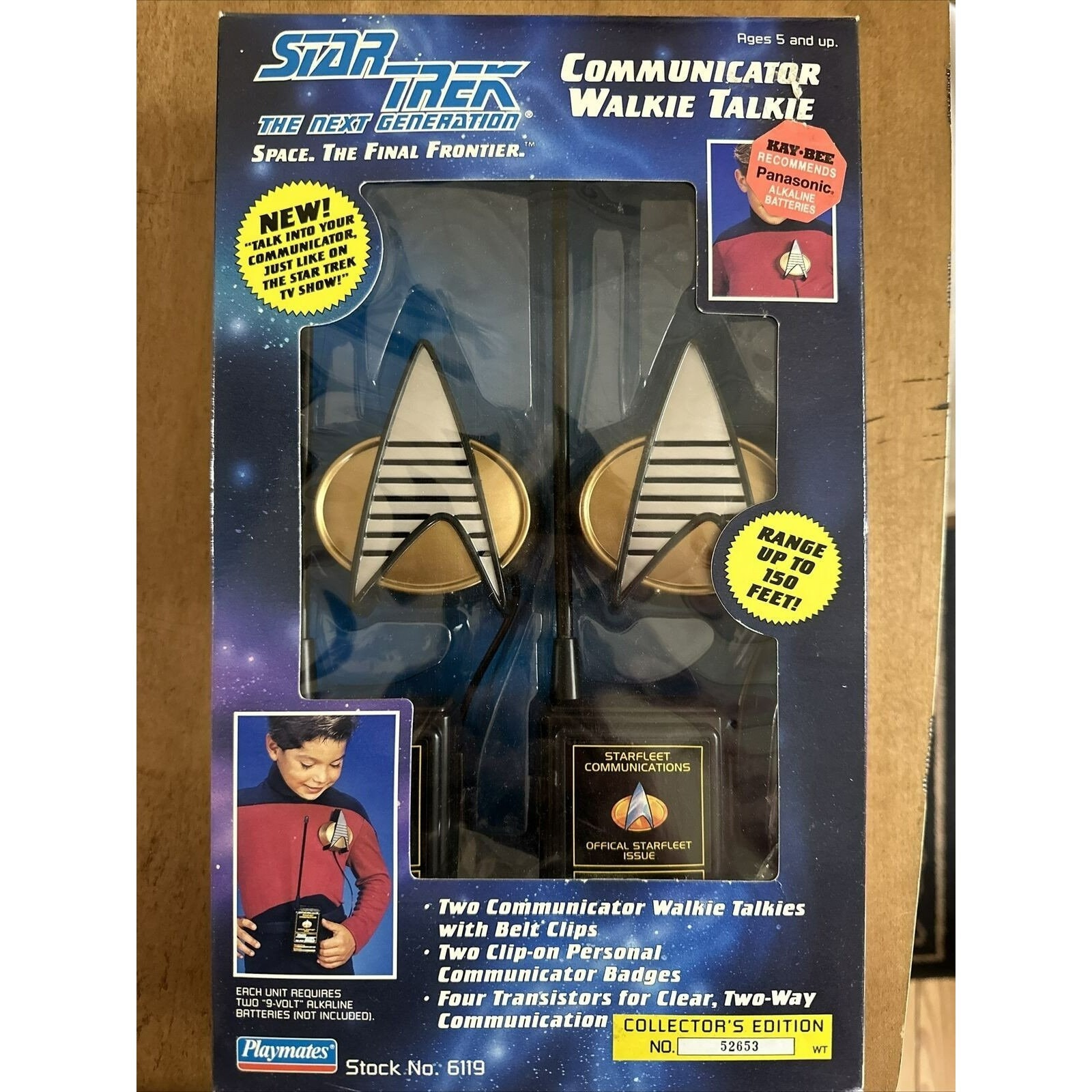 Playmates 1993 Star Trek the Next Generation Communicator
