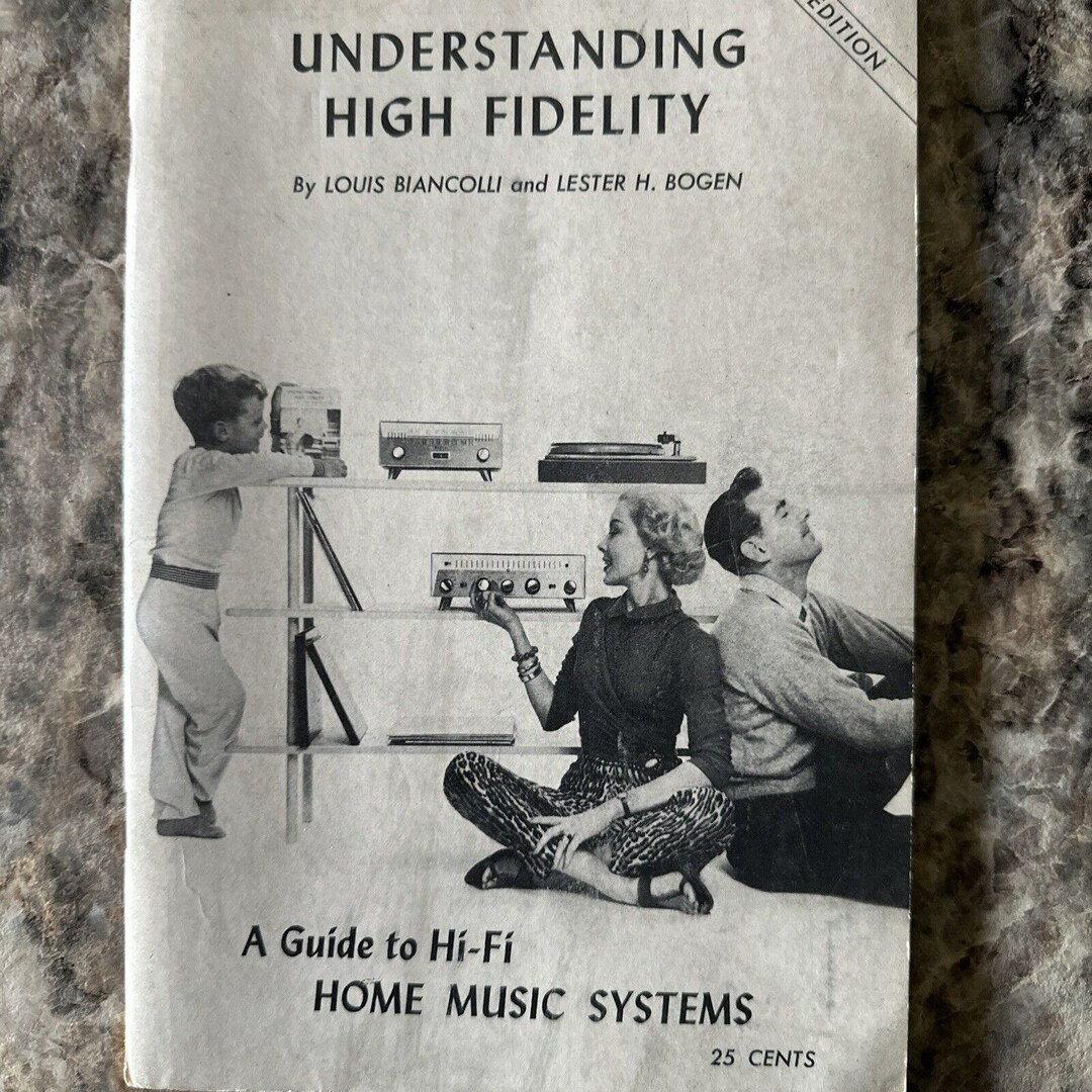 Vintage 1956 Understanding High Fidelity Brochure and Bogen Stereo