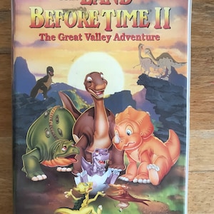 The Land Before Time II the Great Valley Adventure VHS 1994 - Etsy