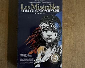 Les Miserables - In Concert (VHS, 1996) Sealed