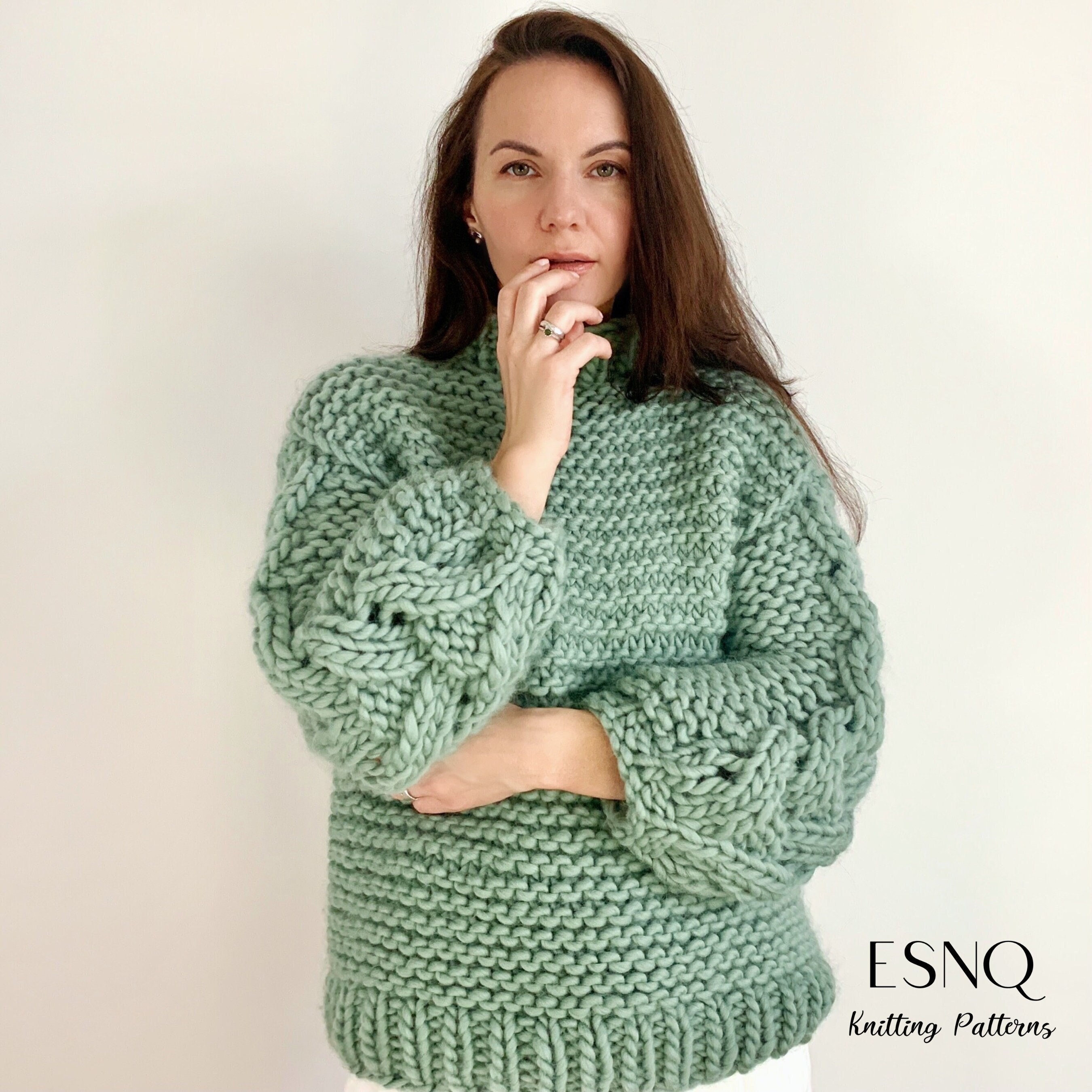 Halcyon Lace sweater pattern by Julia Piro